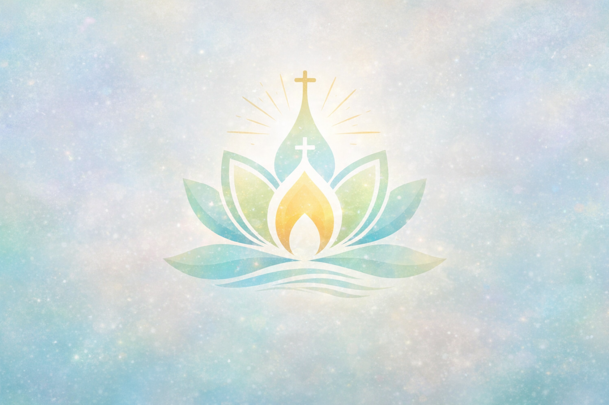 Glowing lotus symbol representing Lajoie Sanctuaries — a sanctuary of healing, spirit, earth, sky, and community