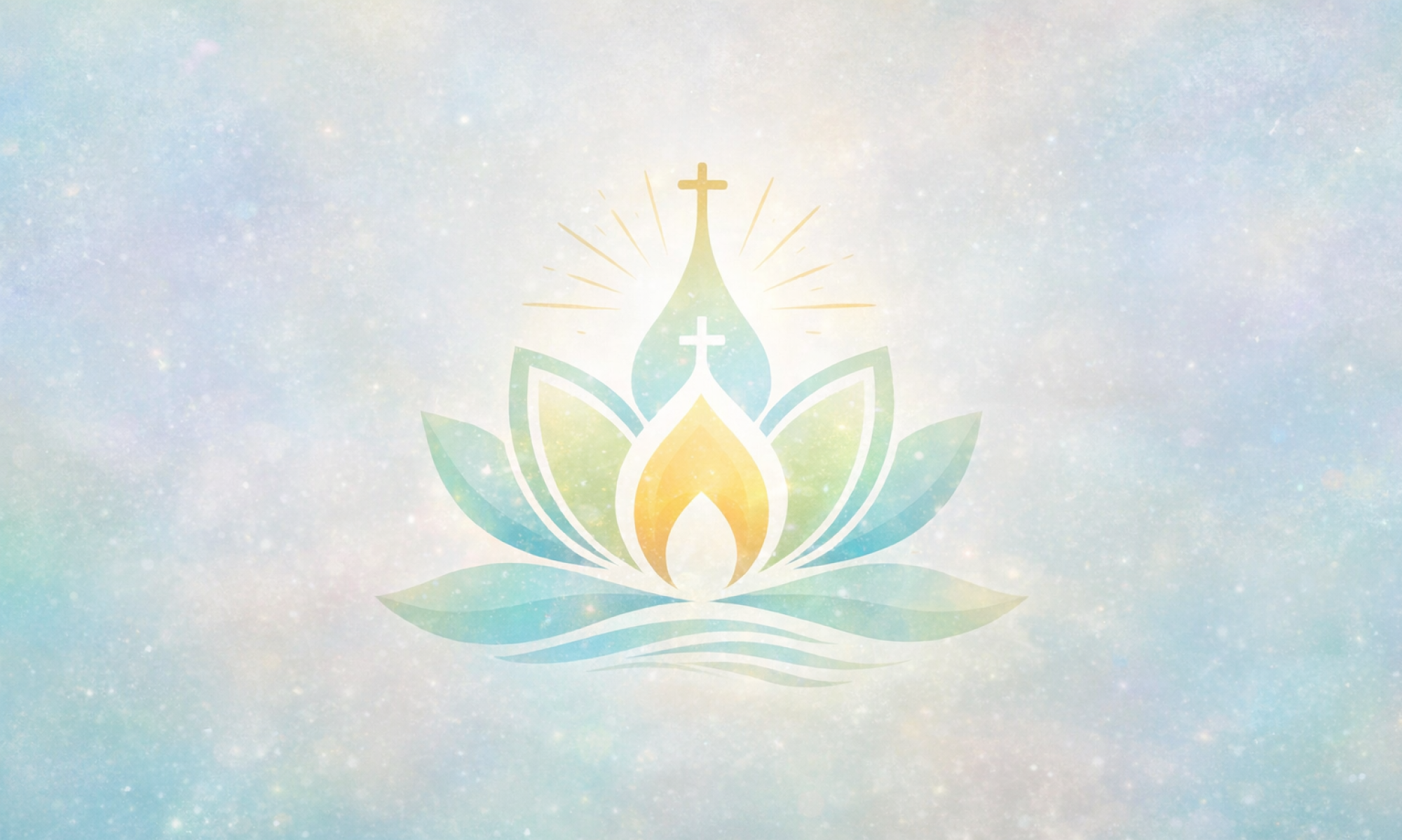 Glowing lotus symbol representing Lajoie Sanctuaries — a sanctuary of healing, spirit, earth, sky, and community